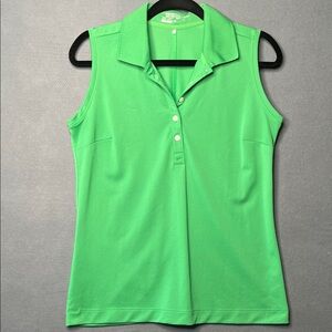 Nike Golf Tour Performance Dri-Fit Sleeveless Polo. sz L